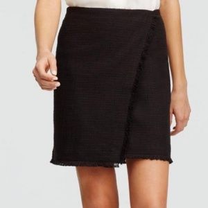 Black Skirt with Fringe